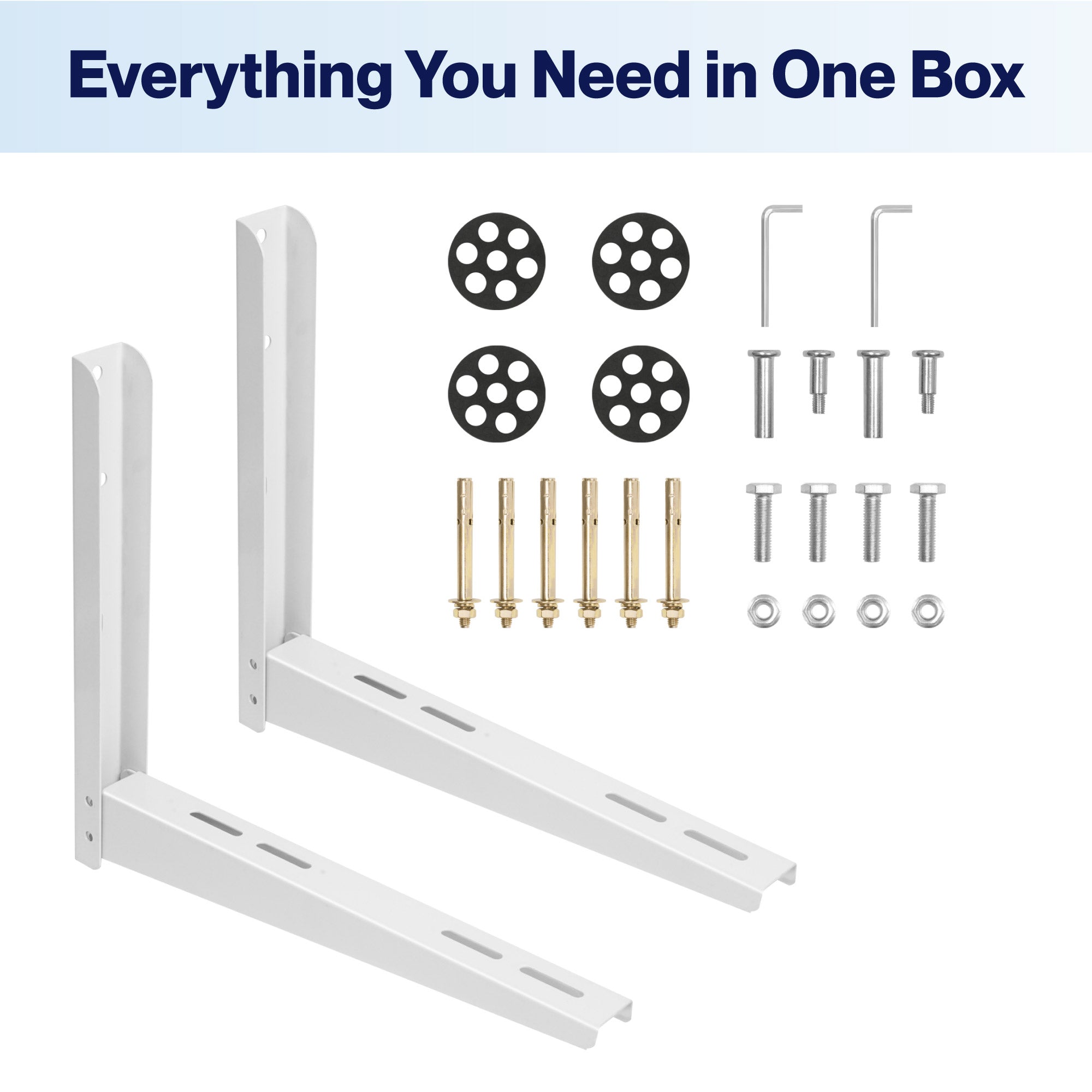DELLA mini split wall mounting bracket kit