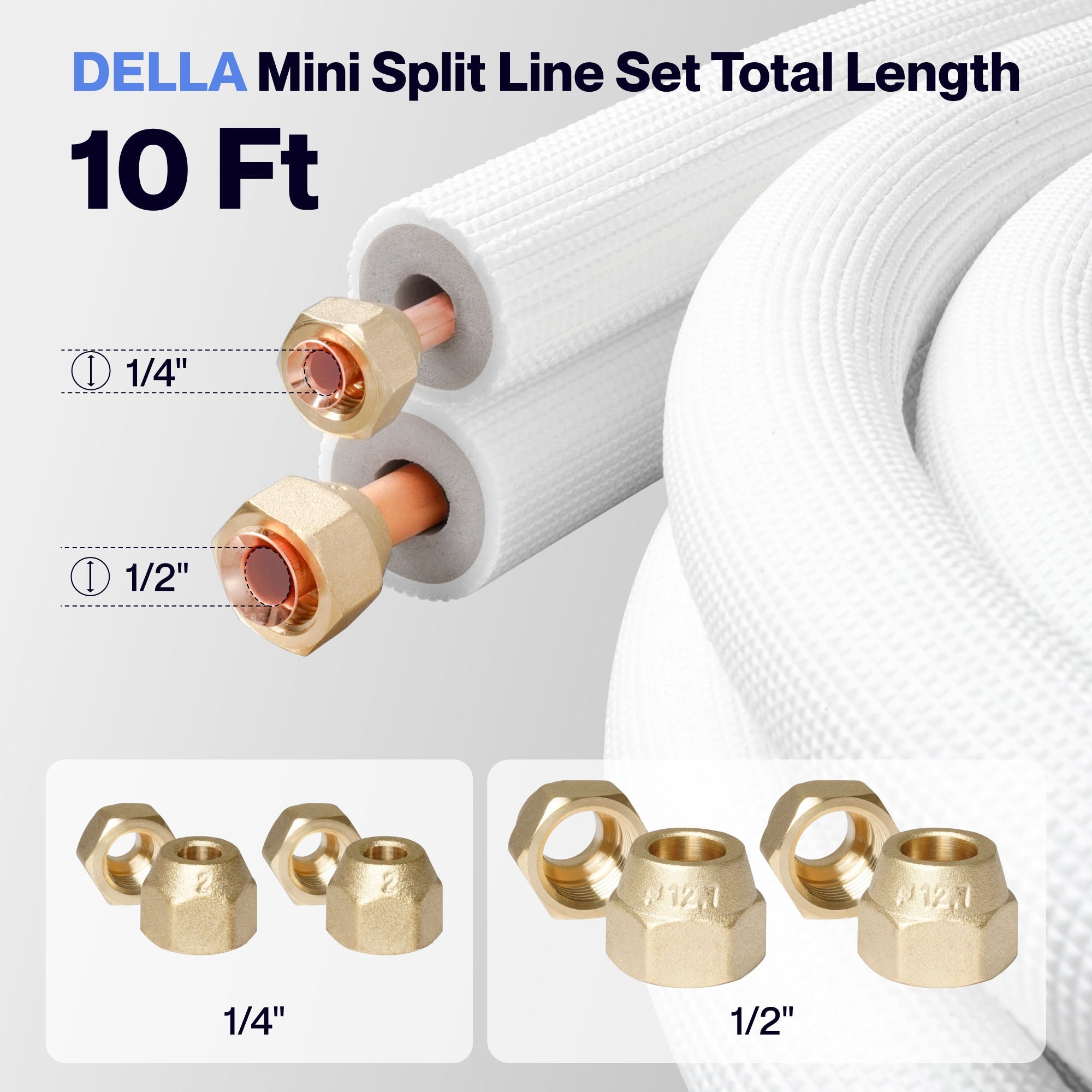 DELLA Mini Split Line Set