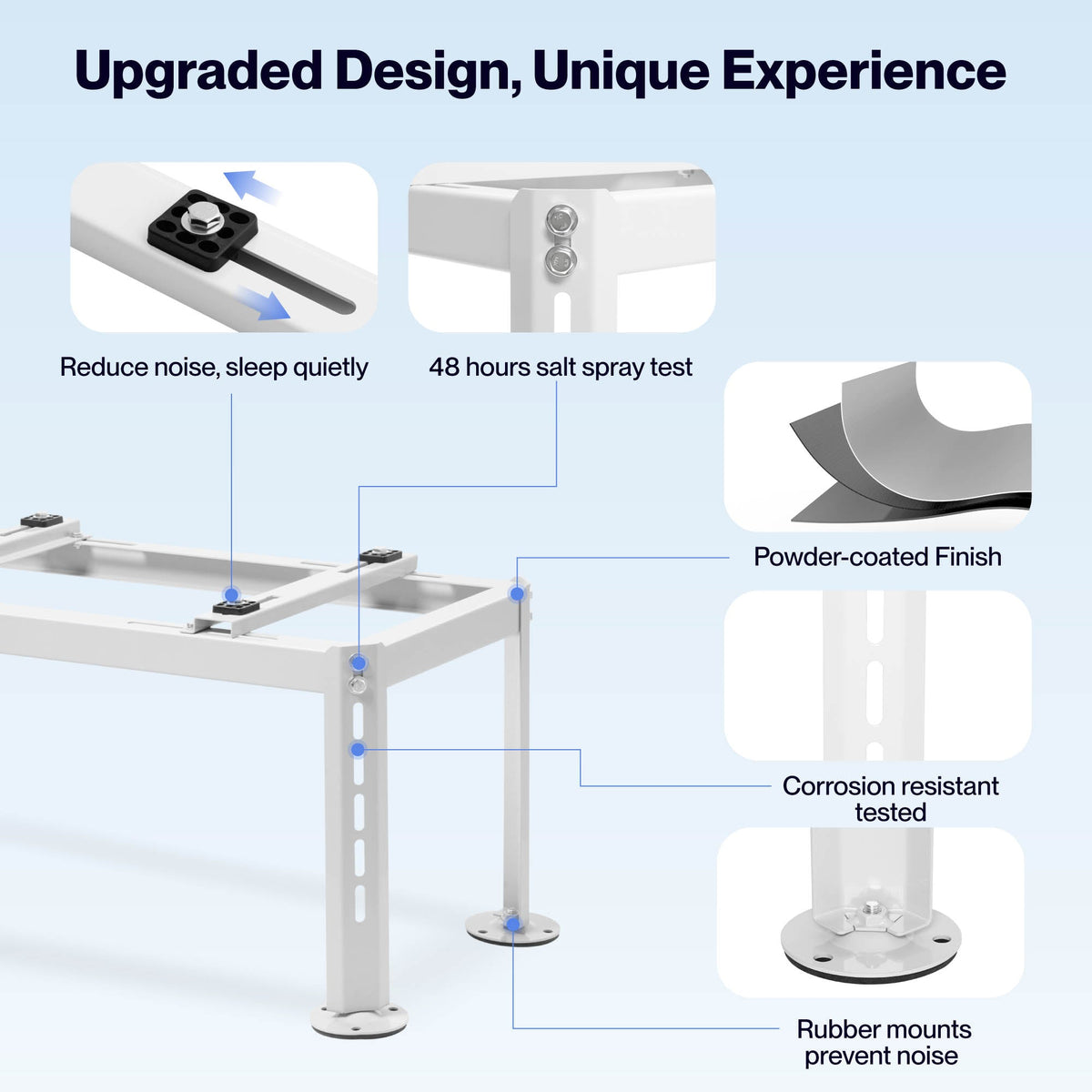 DELLA Ground Stand Bracket for 9000-12000 BTU Mini Split