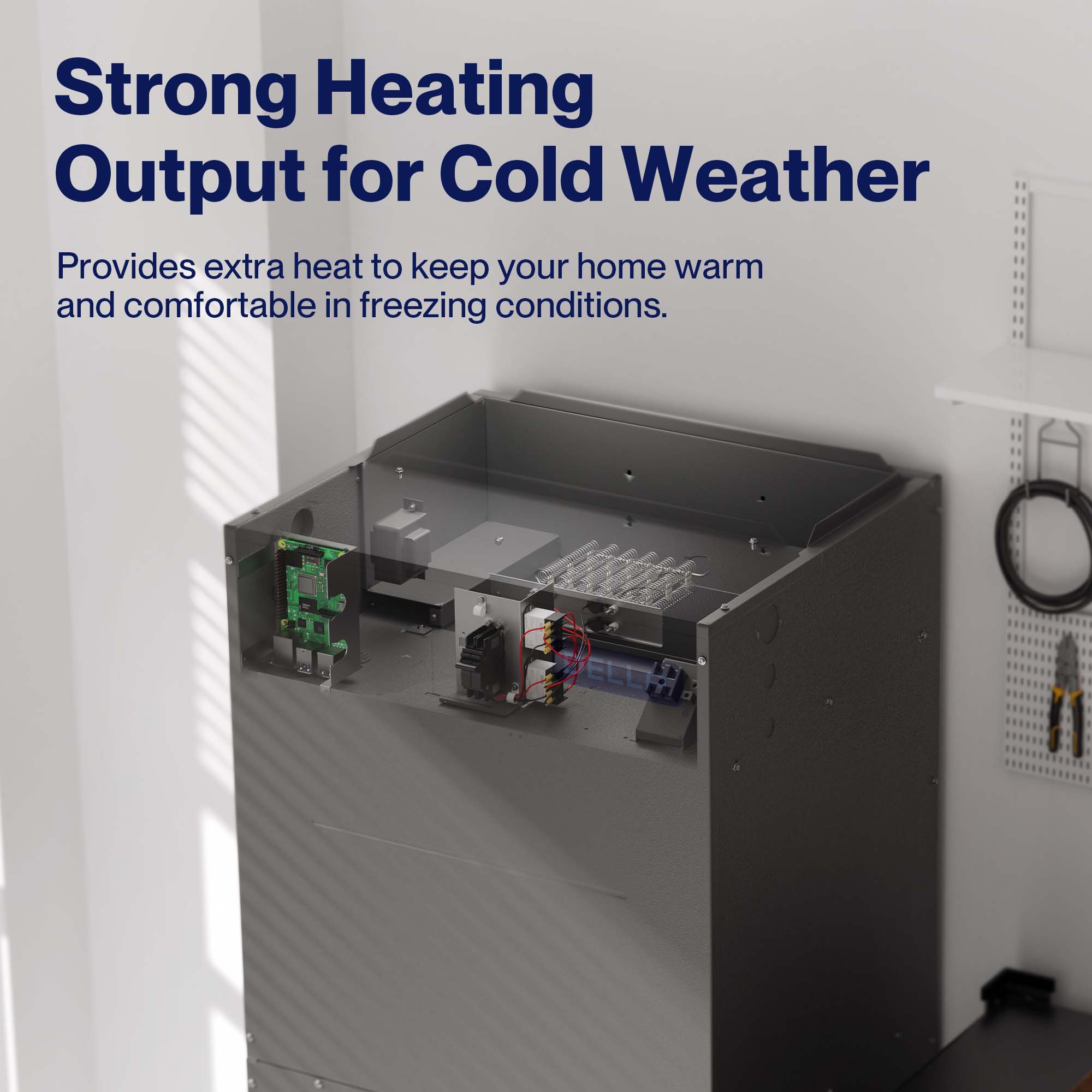 DELLA Electric Heater Kit with Circuit Breaker for Air Handler