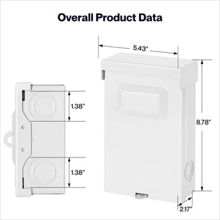 DELLA 30A & 60A Pull-Out Switch AC Disconnect Boxes
