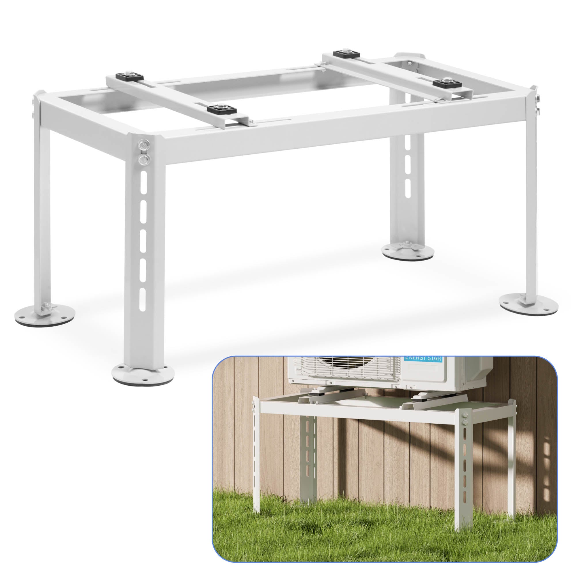 DELLA Ground Stand Bracket for 9000-18000 BTU Mini Split