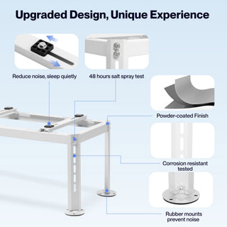 DELLA Ground Stand Bracket for 24000-55000 BTU Mini Split