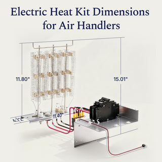 DELLA Electric Heater Kit with Circuit Breaker for Air Handler