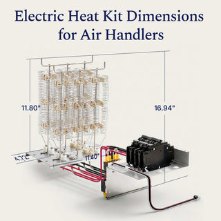 DELLA Electric Heater Kit with Circuit Breaker for Air Handler