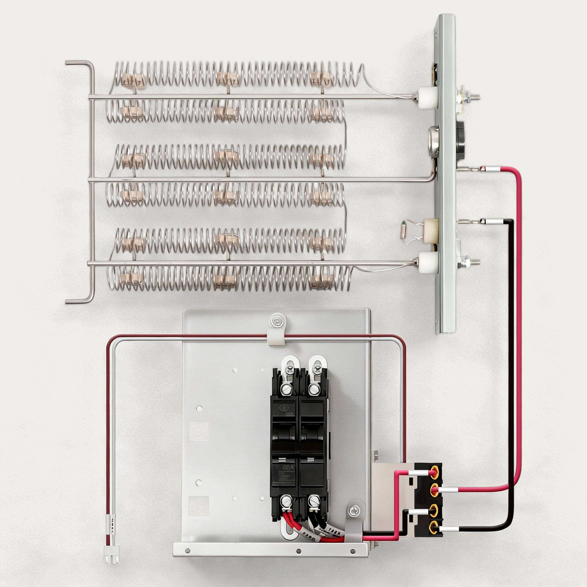 DELLA Electric Heater Kit with Circuit Breaker for Air Handler