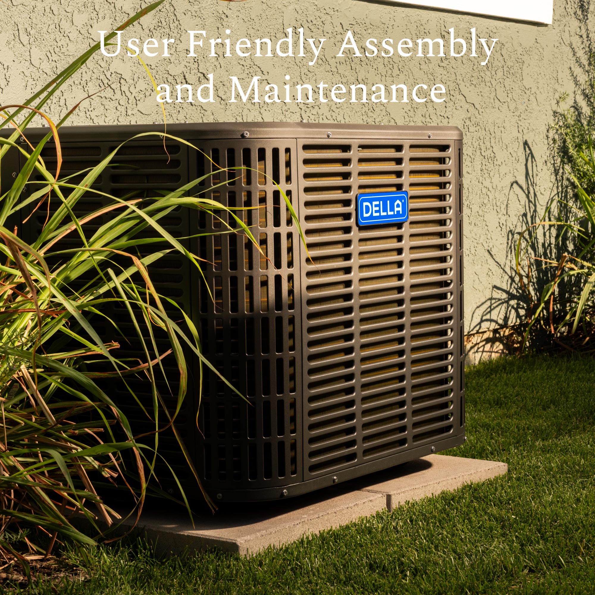 DELLA 24,000 BTU 18 SEER2 Ducted Central Air Conditioner with Air Handler