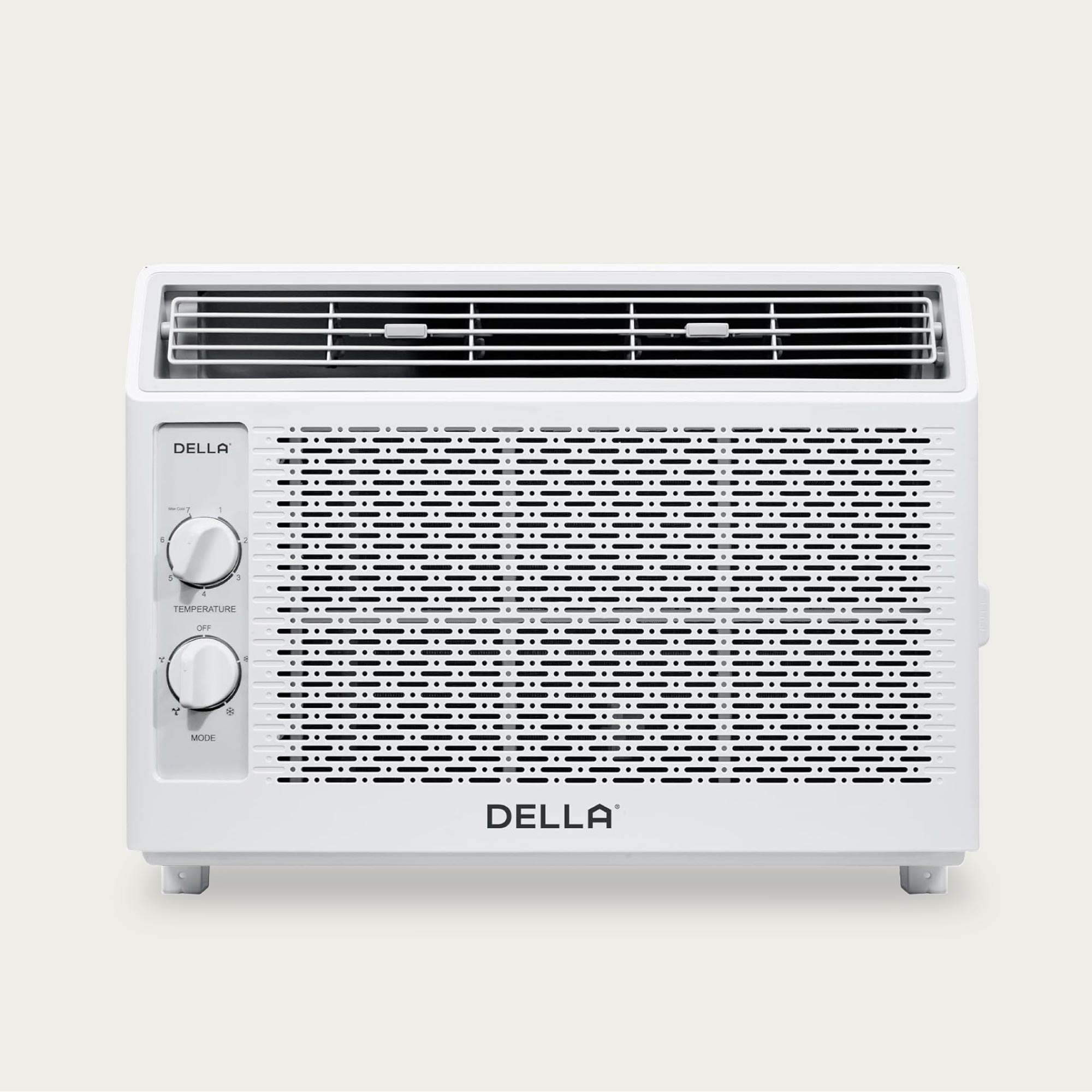 DELLA Fenestra Series 5000 BTU Window Air Conditioner, Cools Up to 150 Sq. Ft.